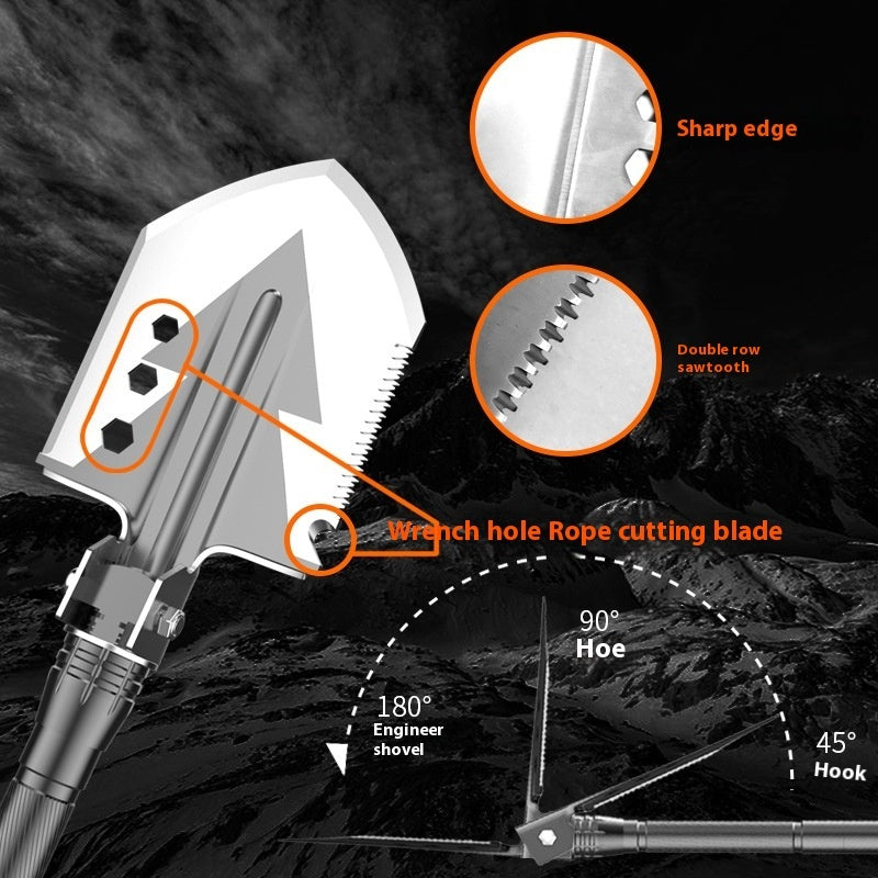 Multi Functional Outdoor Military Shovel Hammer Set