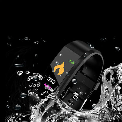 COOL COLORFUL OLED  Smart Fit Watch With Live HR GPS Trail Tracker