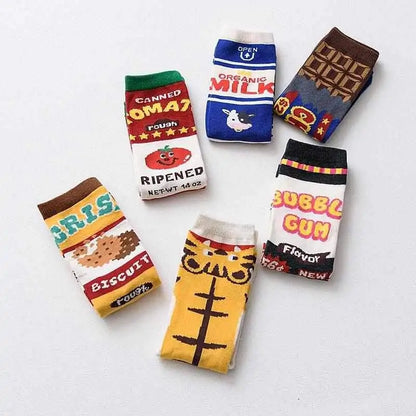 Food Themed Fun Socks