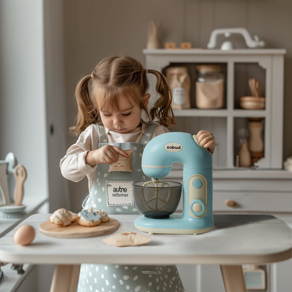 ROBOTIME Wooden Pretend Play Whisk Toy Blender Kitchen Gift Toddlers