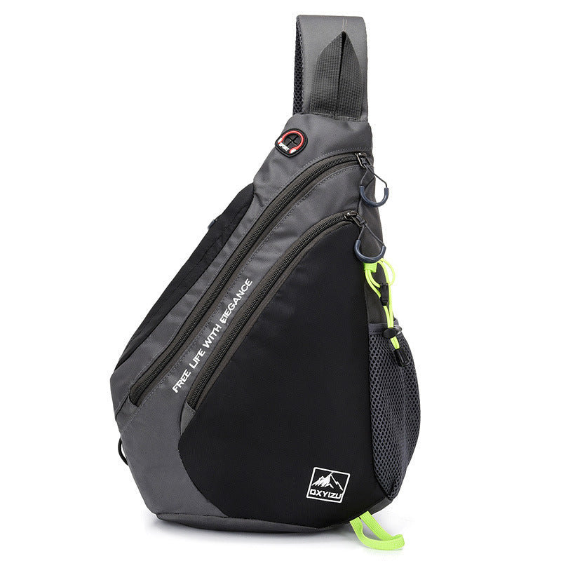 chest bag large waterproof cross-body men women backpack