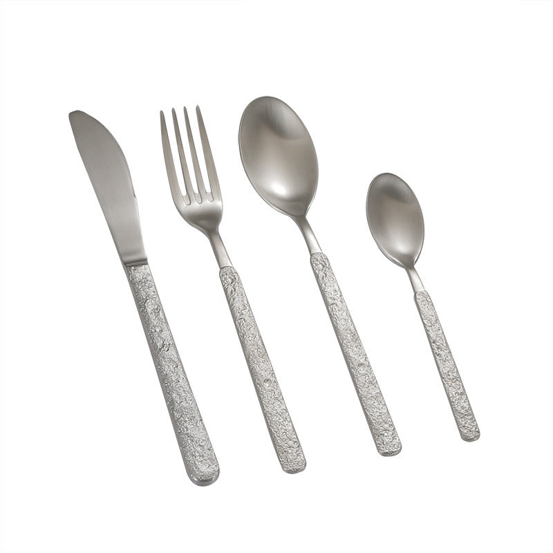 Stainless steel western food set