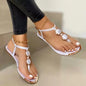 Women's Flat Sandals Summer Beach Shoes