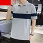 POLO Shirt Men's Short-Sleeved T-Shirt Lapel Stand Collar Trend Men's Clothing