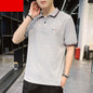 POLO Shirt Men's Short-Sleeved T-Shirt Lapel Stand Collar Trend Men's Clothing