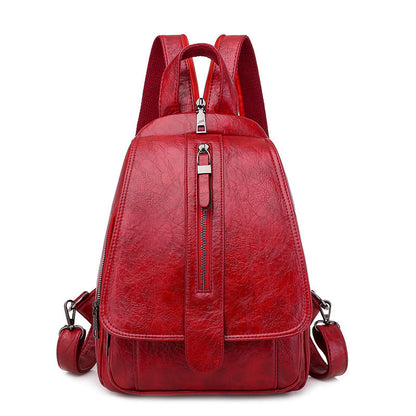 Casual Bag Fashion Small Backpack Trendy College Style Backpack Travel Bag Women