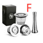 Coffee Machine Stainless Steel Coffee Shell, Repeat Cycle Filter