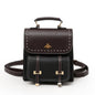 Contrasting Retro Small Backpack Women