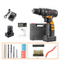 12V Lithium Electric Drill Rechargeable Multifunctional Household Electric Screwdriver