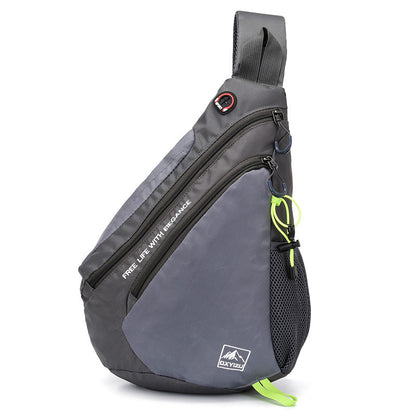 chest bag large waterproof cross-body men women backpack