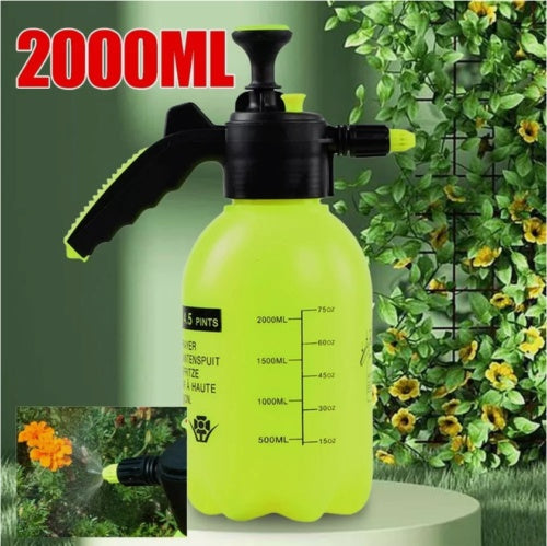 2L Garden Hand  Sprayer  Portable Pressure Spray Bottle Water Weed Chemical