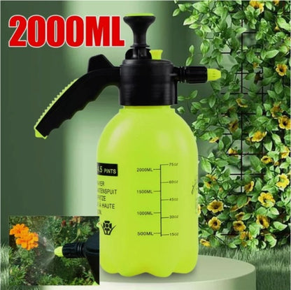 2L Garden Hand  Sprayer  Portable Pressure Spray Bottle Water Weed Chemical