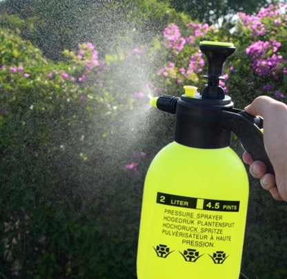 2L Garden Hand  Sprayer  Portable Pressure Spray Bottle Water Weed Chemical