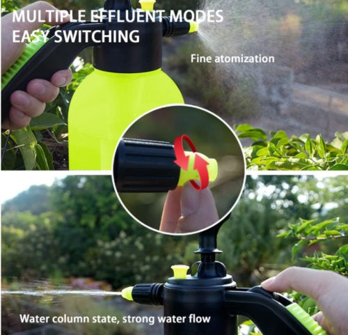 2L Garden Hand  Sprayer  Portable Pressure Spray Bottle Water Weed Chemical