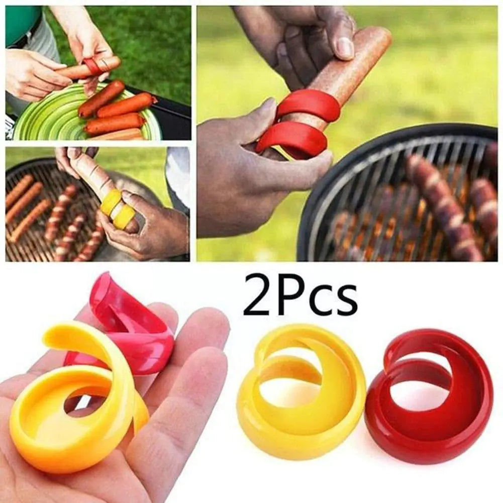 Hot Dog Slicer BBQ Sausage Cutter