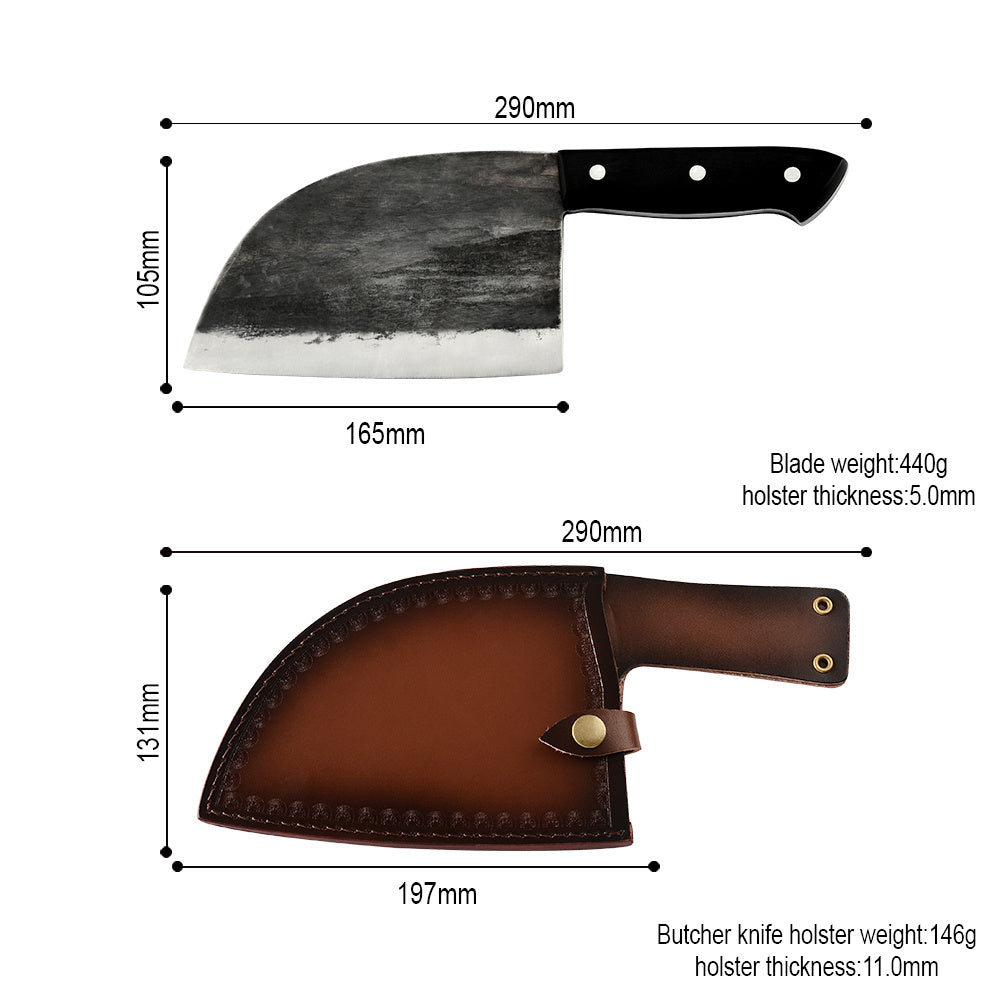 Artificial forged cleaver