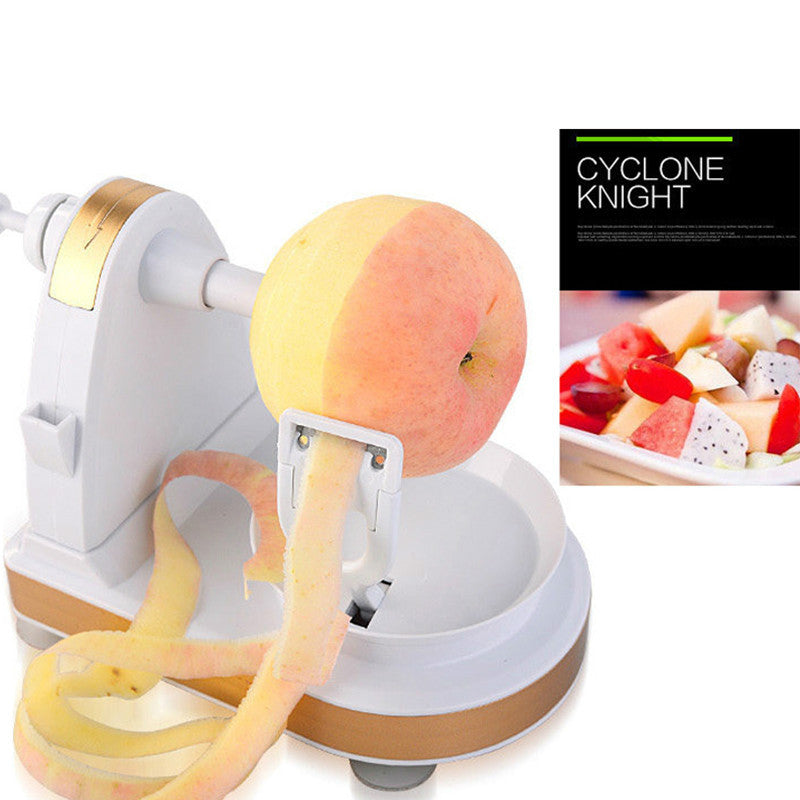 Multifunctional Rotary Manual Fruit Peeler Slicer