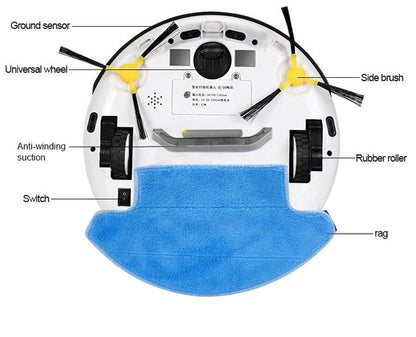 Intelligent remote control sweeping robot