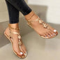 Women's Flat Sandals Summer Beach Shoes