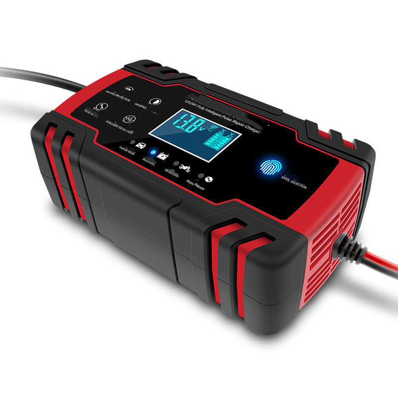 Motorcycle car battery charger