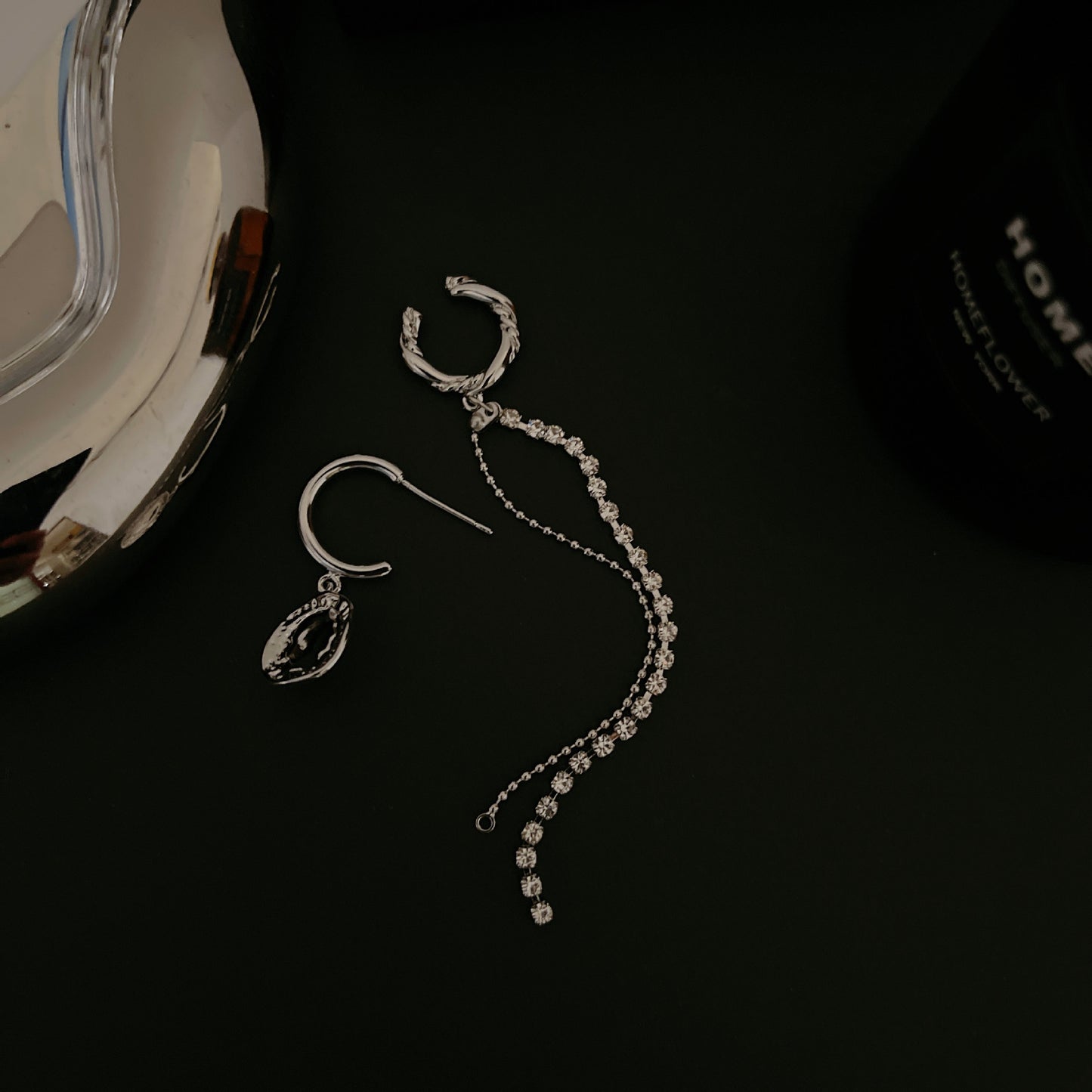 Ear Cuff Chain Gold Coin Fashion Detachable Earrings