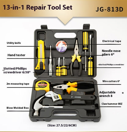 Household Hardware Tools Repair Kit Suit