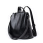 Fashion Backpack Genuine Leather Women