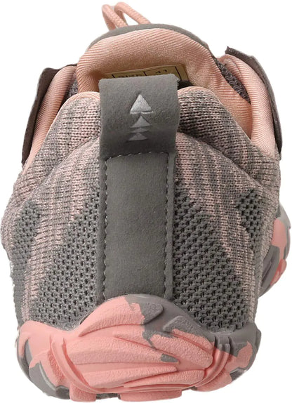 Joomra Women's Minimalist Trail Running Barefoot Shoes | Wide Toe Box | Zero Drop 9-9.5 W20 | Pink Grey