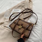 Western Style Bag Female Simple Solid Color Messenger