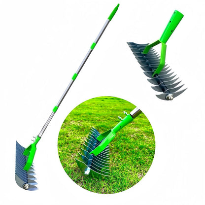 Gardening Tools Lawn Hay Rake Garden Deciduous Rake Soil Ripper Garden Soil Rake