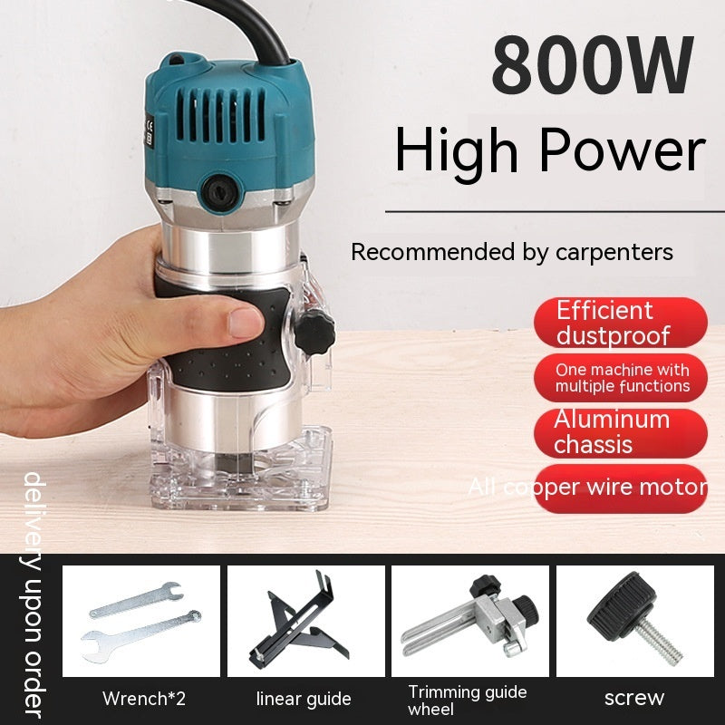 Electric Woodworking Trimmer Slotting Tool