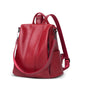 Fashion Backpack Genuine Leather Women