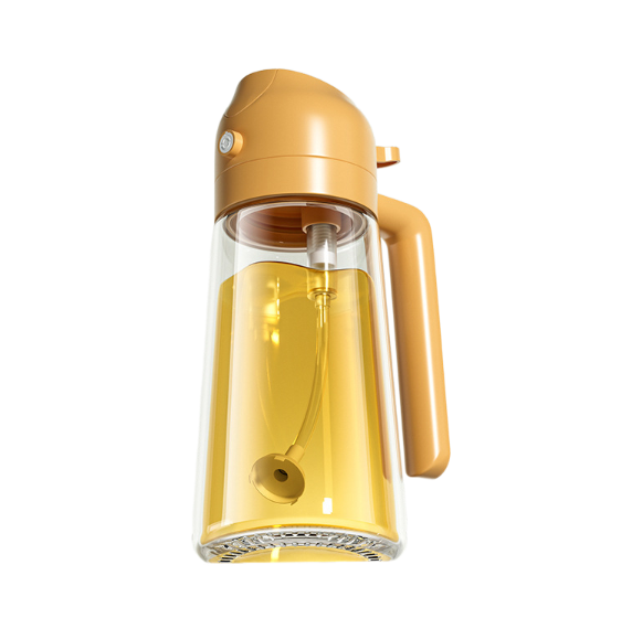 Oil spray bottle glass household kitchen leak proof oil bottle atomized mist filled edible oil container