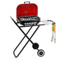 Outdoor Courtyard Barbecue Grill 185-inch Hand Push Folding Bicycle