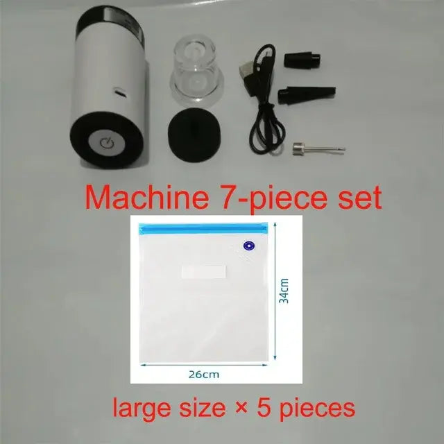 2024 Handheld Food Vacuum Sealer Kit