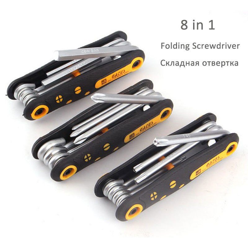 Portable Folding Allen Wrench Set