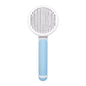 New Pet Cat Brush Hot Selling Hand-held Steel Wire Self-cleaning Comb Looper For Hair Removal