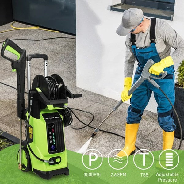 High Pressure Cleaning Machine Green