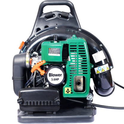 2-STROKE BACKPACK LEAF BLOWER,GAS 63.3cc,3.6HP 750CFM