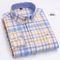 Men's Long-sleeved Cotton Shirt Business Casual Slim-fitting Shirt