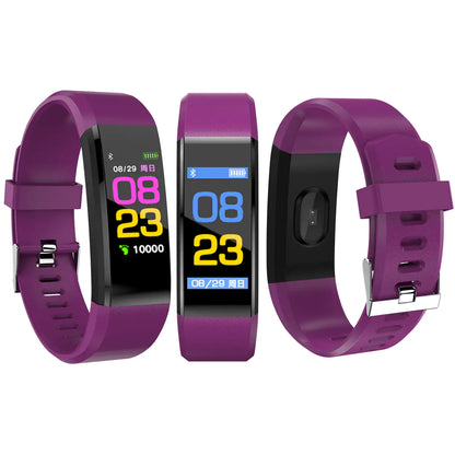 COOL COLORFUL OLED  Smart Fit Watch With Live HR GPS Trail Tracker