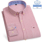 Men's Long-sleeved Cotton Shirt Business Casual Slim-fitting Shirt