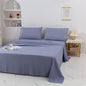 Four-piece Set Embroidered Solid Color Bed Goods