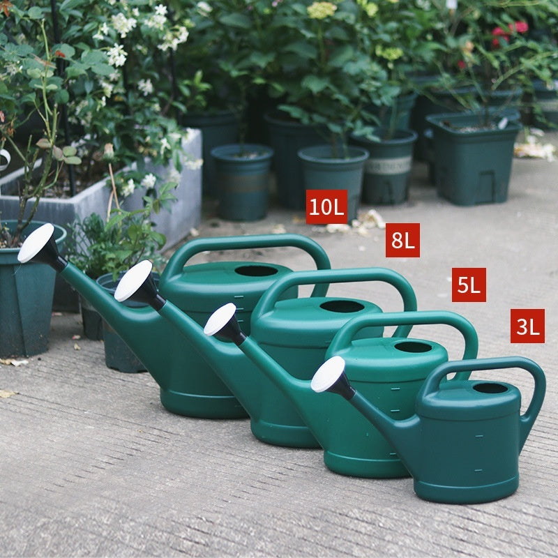 Garden Vegetables Watering Pot Dual-use Plastic Large Capacity 10L Long Mouth Wholesale