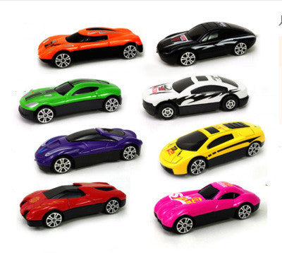 Children's alloy car sliding toy car car mini