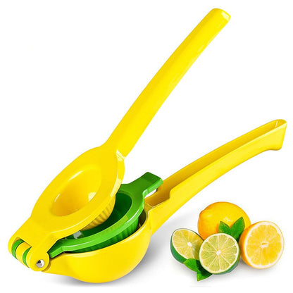 Aluminum alloy lemon clip juicer household orange squeezing portable kitchen tool manual fruit juicer