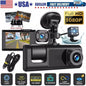 Car Dual Lens Dash Cam HD 1080P Front, Rear, Internal Video Recorder Camera G Sensor