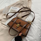 Western Style Bag Female Simple Solid Color Messenger