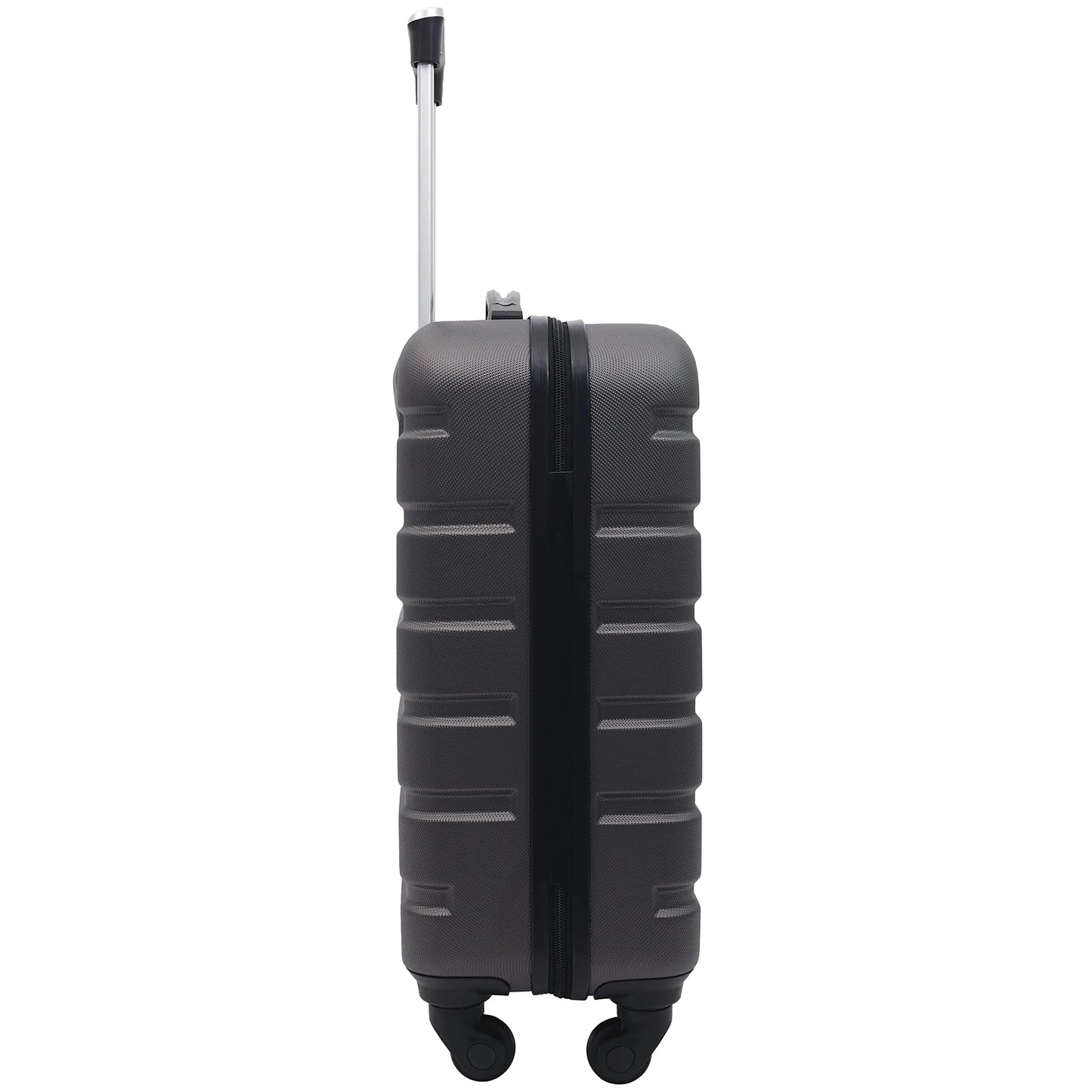 Wrangler Hard side Spinner Luggage, Charcoal, Carry-On 22" Inch Carry-On 22-Inch