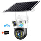 V380PRO  4G Solar Camera 4MP Dual Lens Home Security  Camera With Solar Panel